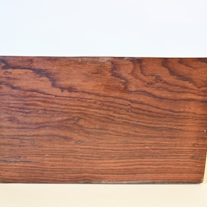 Boîte en bois et laiton, à compartiment, vintage image 7