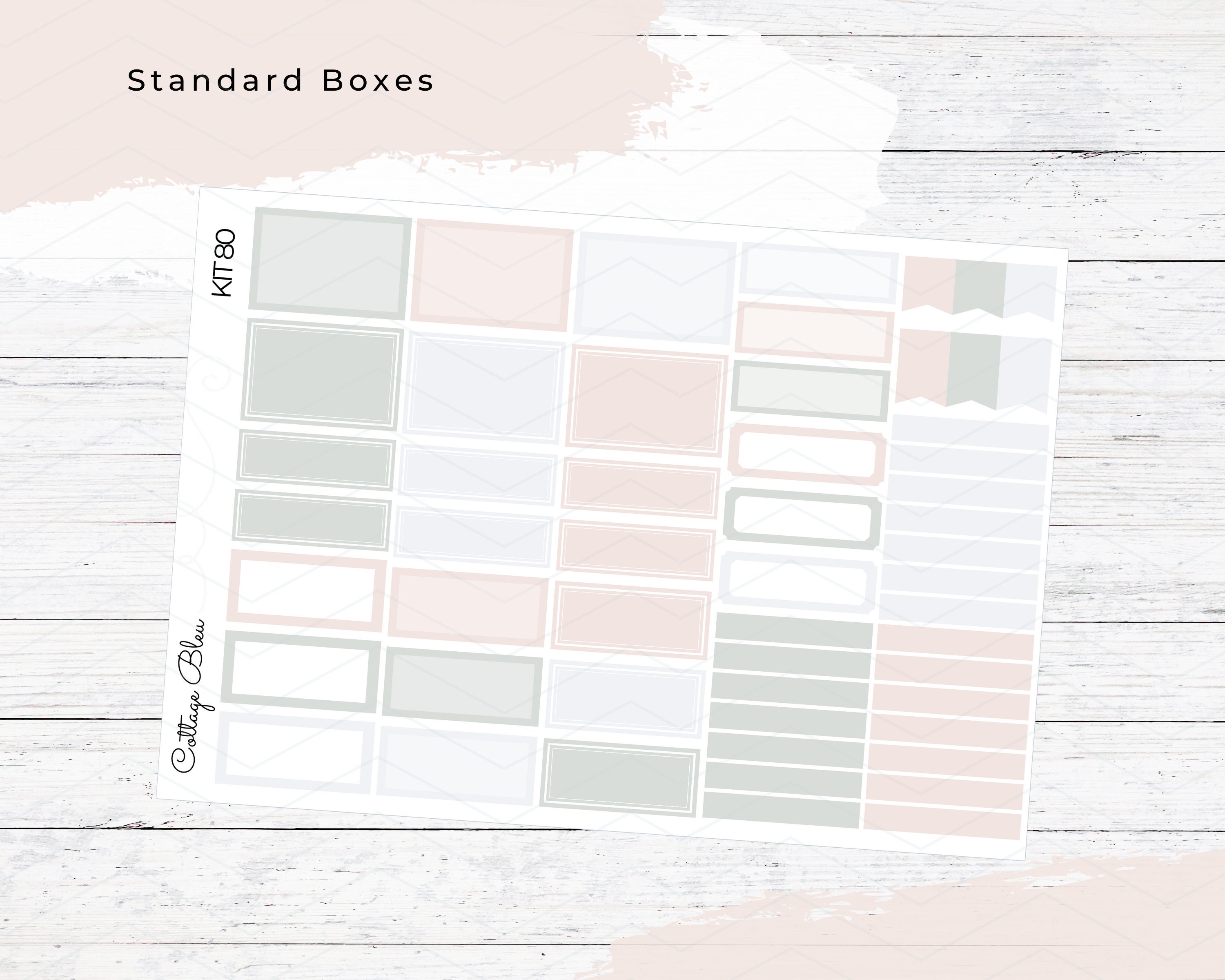 Essential Printable Stickers for Decorative and Functional Planning ...