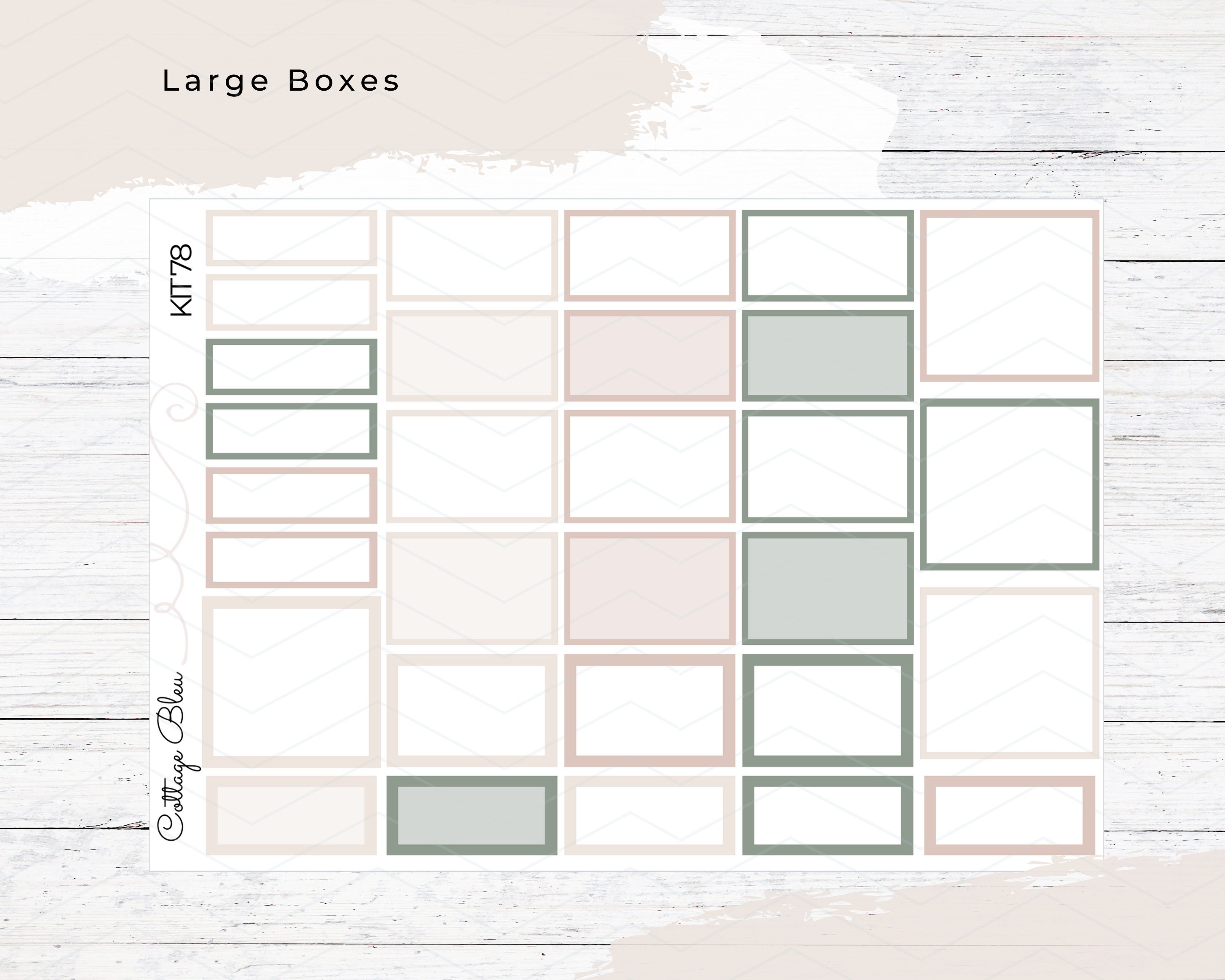 Essential Printable Stickers for Decorative and Functional Planning ...