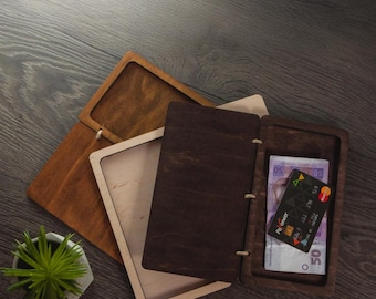 Presentador de cheques de restaurante, caja de madera para cheques, porta cheques, cheques para invitados, caja para presentador de cheques, caja de cheques, porta billetes, presentador de cheques para invitados