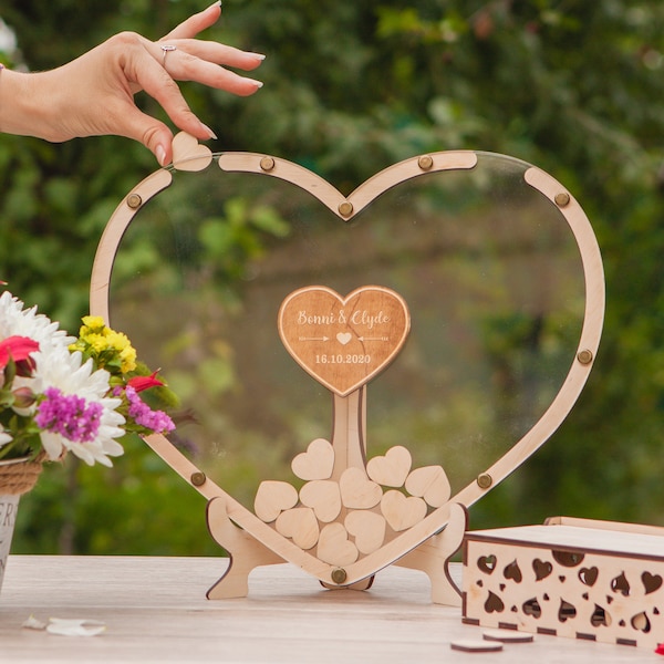 Wedding Guest Book Boxes Etsy