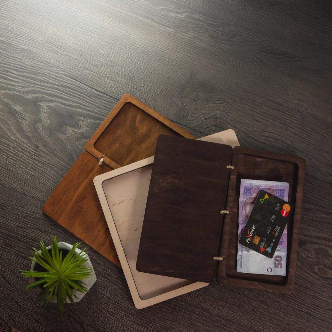 Restaurant Check Presenter,wooden Check Box,check Holder,guest Check ...