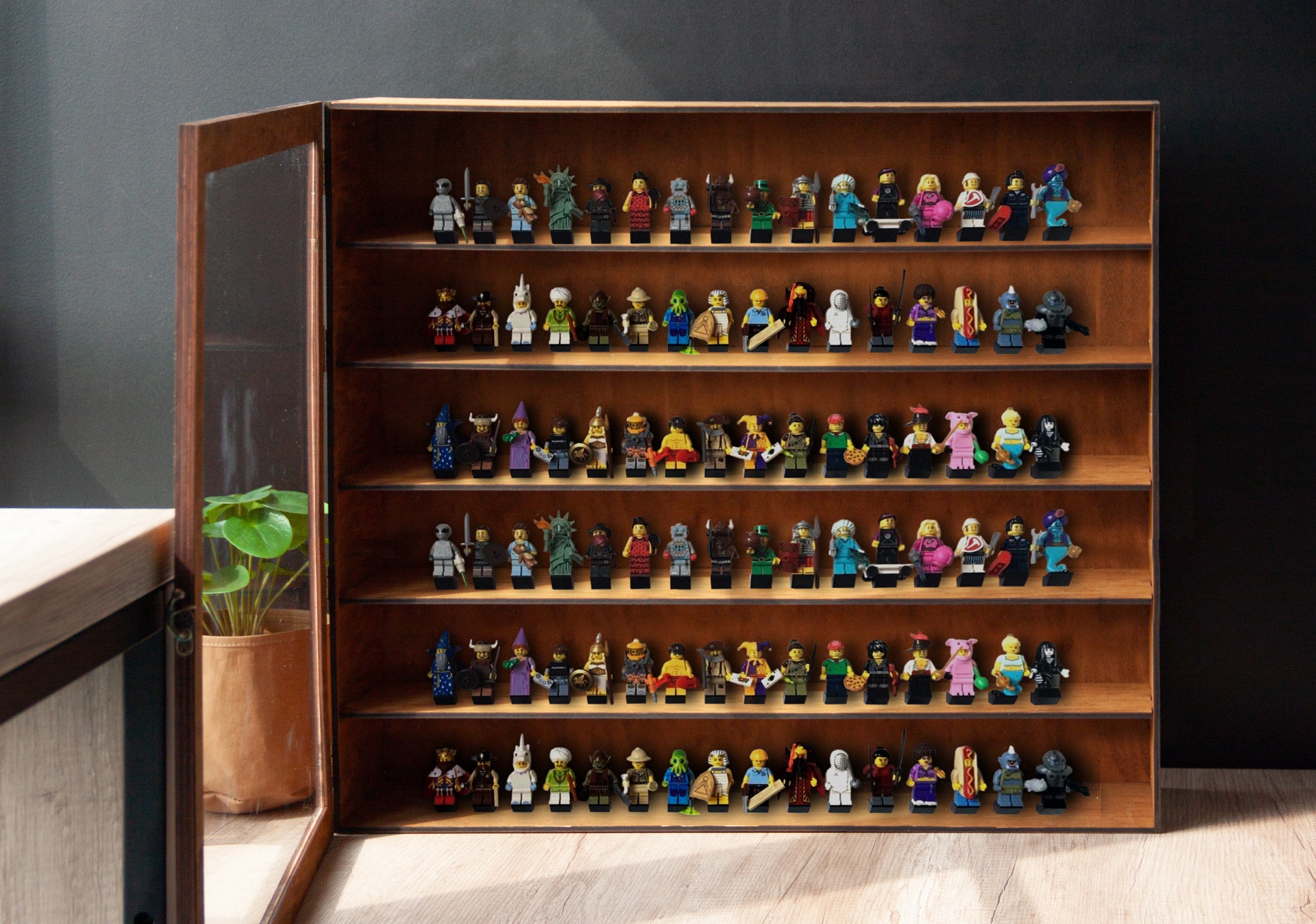 Mini Figures Display Case,figures Display Case,figures Display Cabinet ...