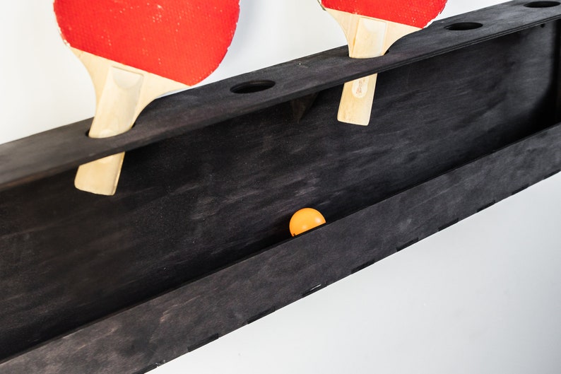 6 Ping Pong Paddle Holder Tennis Paddle and Ball Rack Ping Etsy