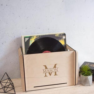 レコード収納クレート、レコード収納ボックス、ビニールレコード収納クレート、ビニールレコード収納ボックス、ビニールレコードオーガナイザー、木製収納ボックス