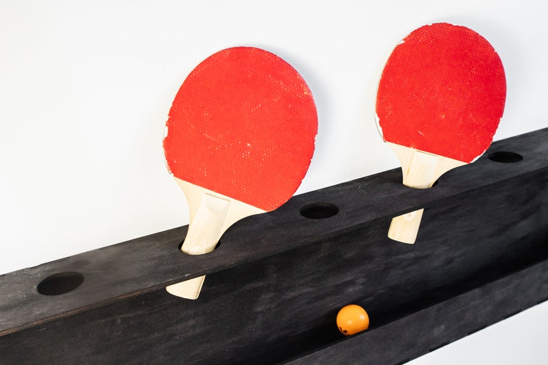 6 Ping Pong Paddle Holder Tennis Paddle and Ball Rack Ping Etsy