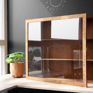 Display case wood,Modern display cabinet,Wood display case with glass,Wood cabinet with glass door,Display cabinet with glass door