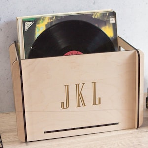 Vinyl record storage box,Record storage crate,Retro vinyl storage,Record storage box,Wooden storage box,Vinyl storage box,Record organizer