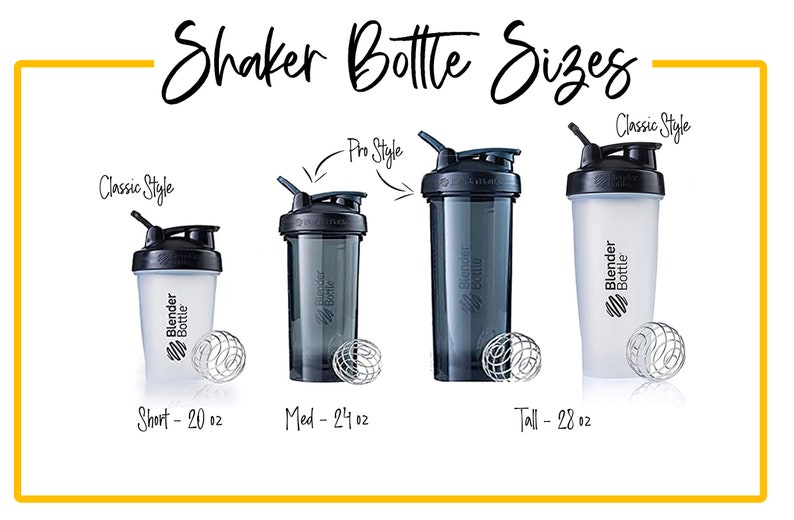 Customized genuine Blender Bottle Shaker Cup Great Etsy