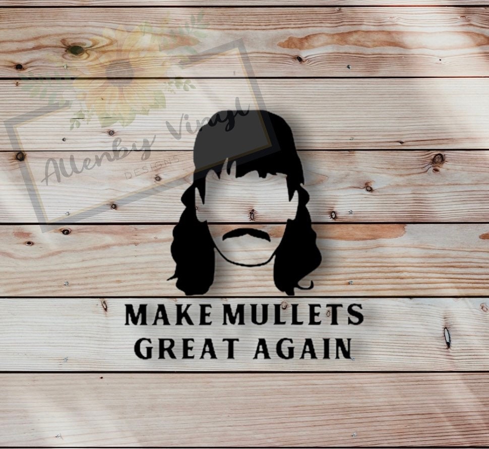 Make Mullets Great Again Decal Sticker 