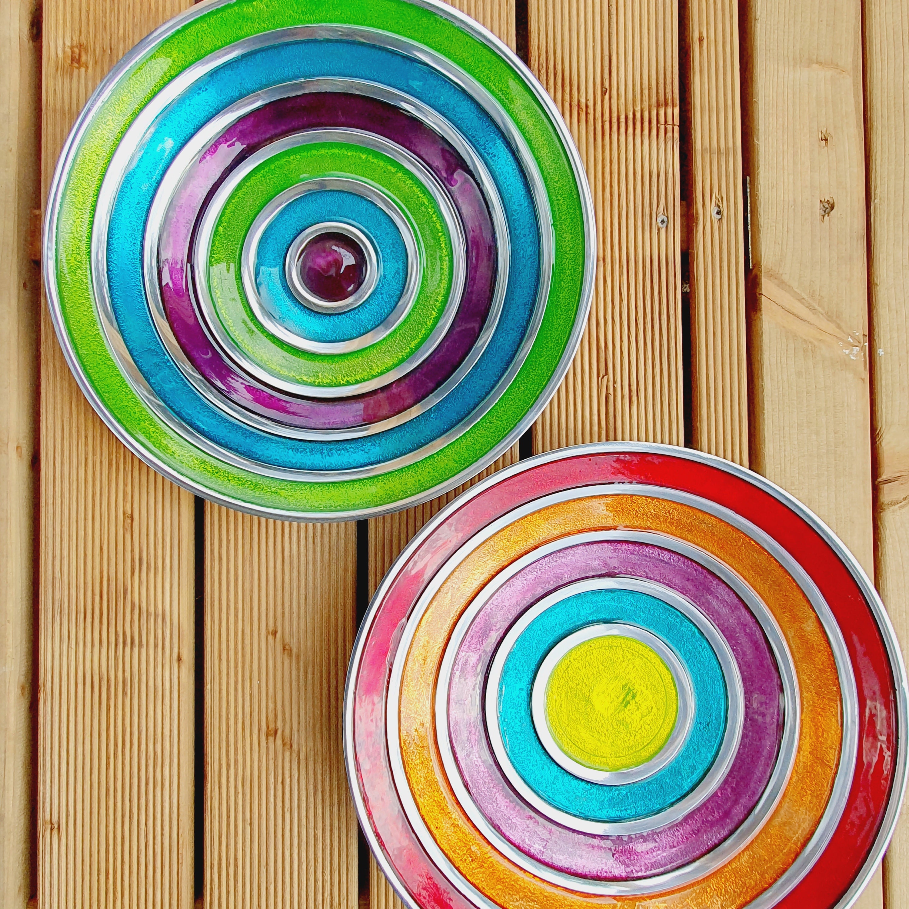 Striped Serving Bowl Funky Kitchen Bowl Salad Bowl Summer Etsy UK