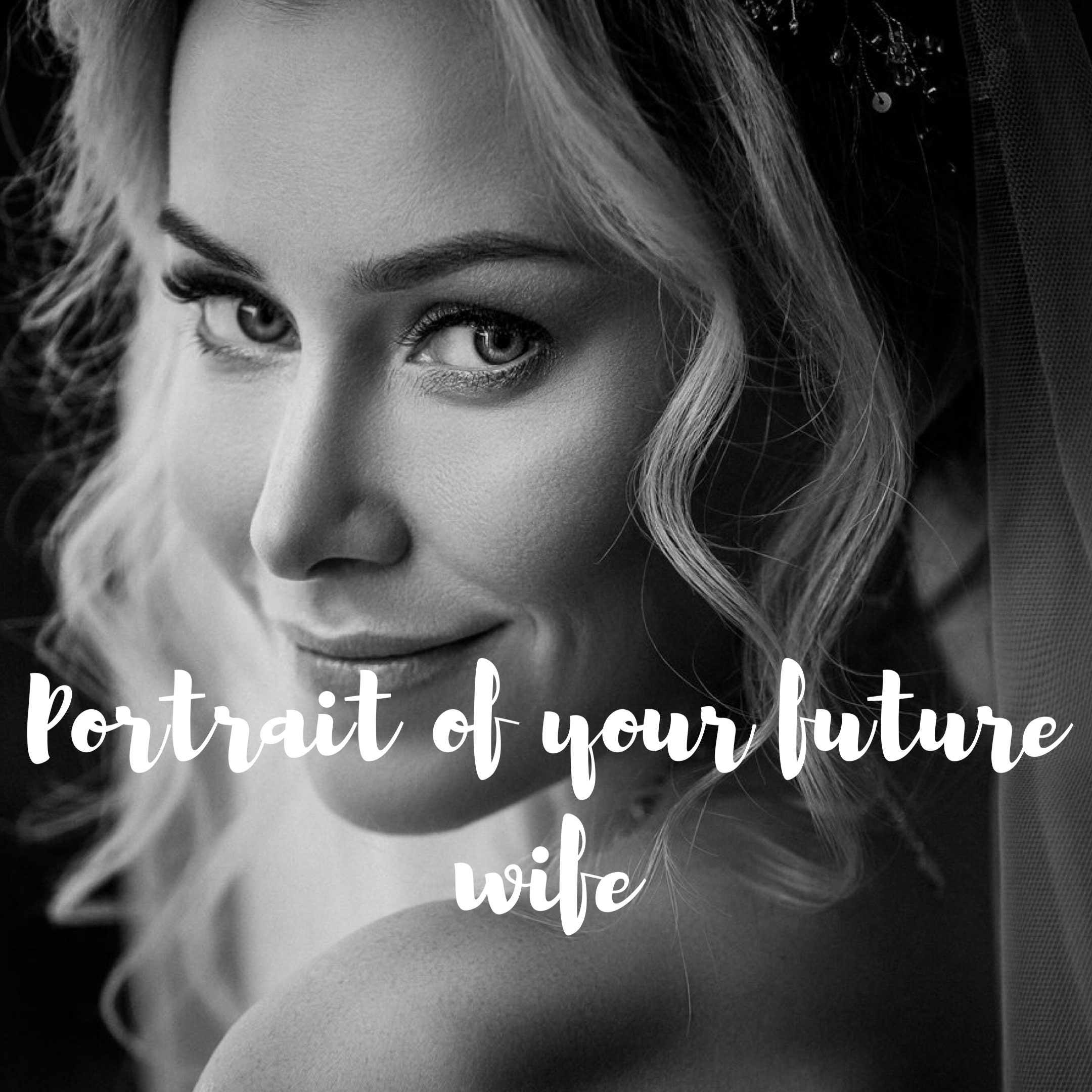I Will Draw a Future Wife Your Soulmate Portrait of Future Etsy