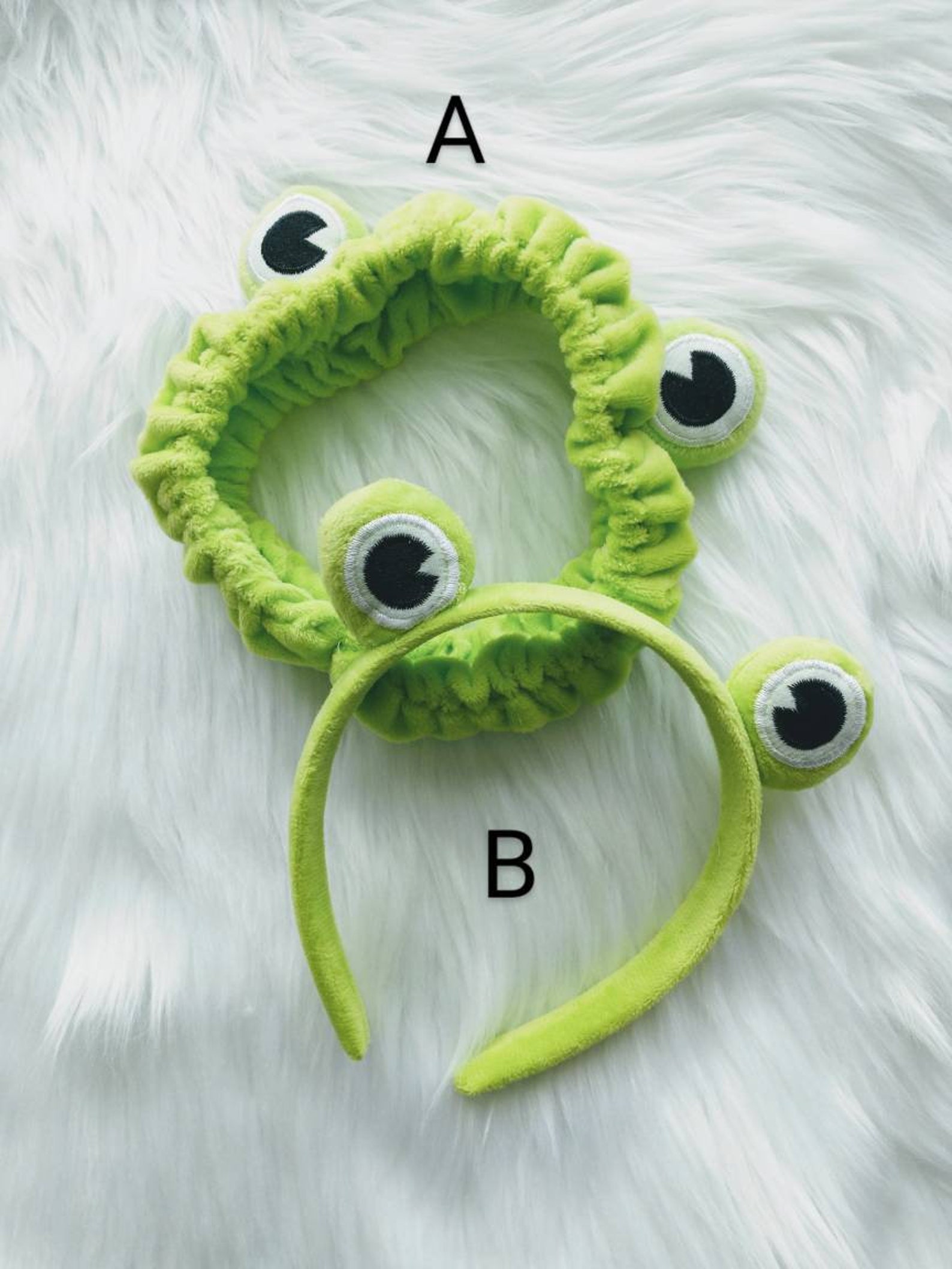 Cute Frog Headband Green Headband Elastic Makeup headband Etsy