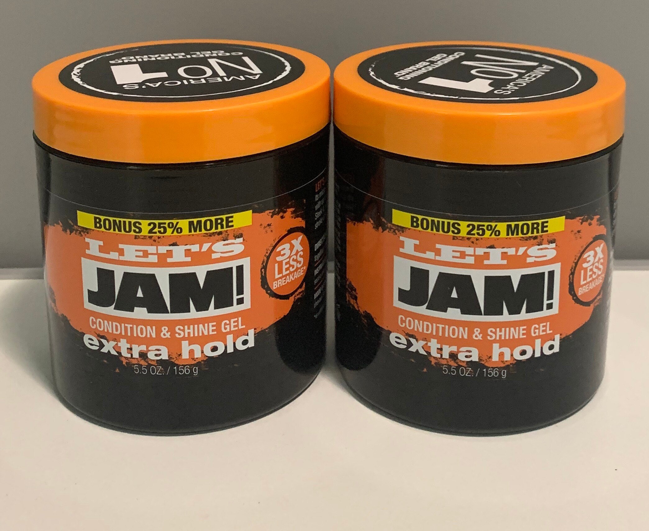 Lets Jam Conditioning Shine Gel Extra Hold 5 5Oz 2pcs Etsy