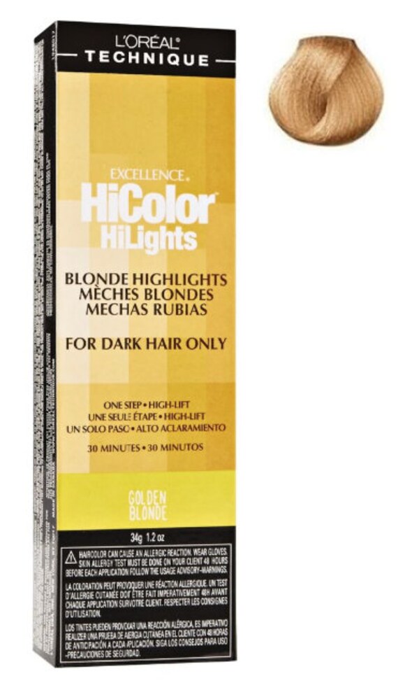 L Oreal Excellence Hicolor Blonde Hilights For Dark Hair Etsy