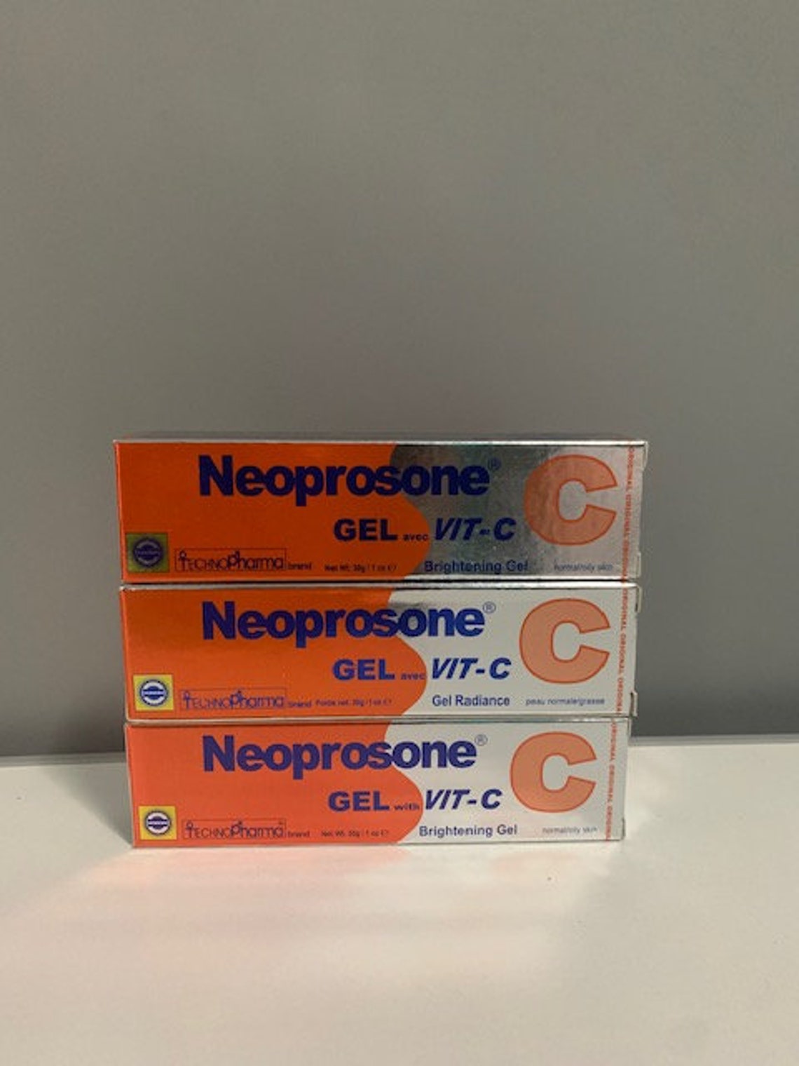Neoprosone Brightening Gel with Vitamin C 1 oz / Etsy