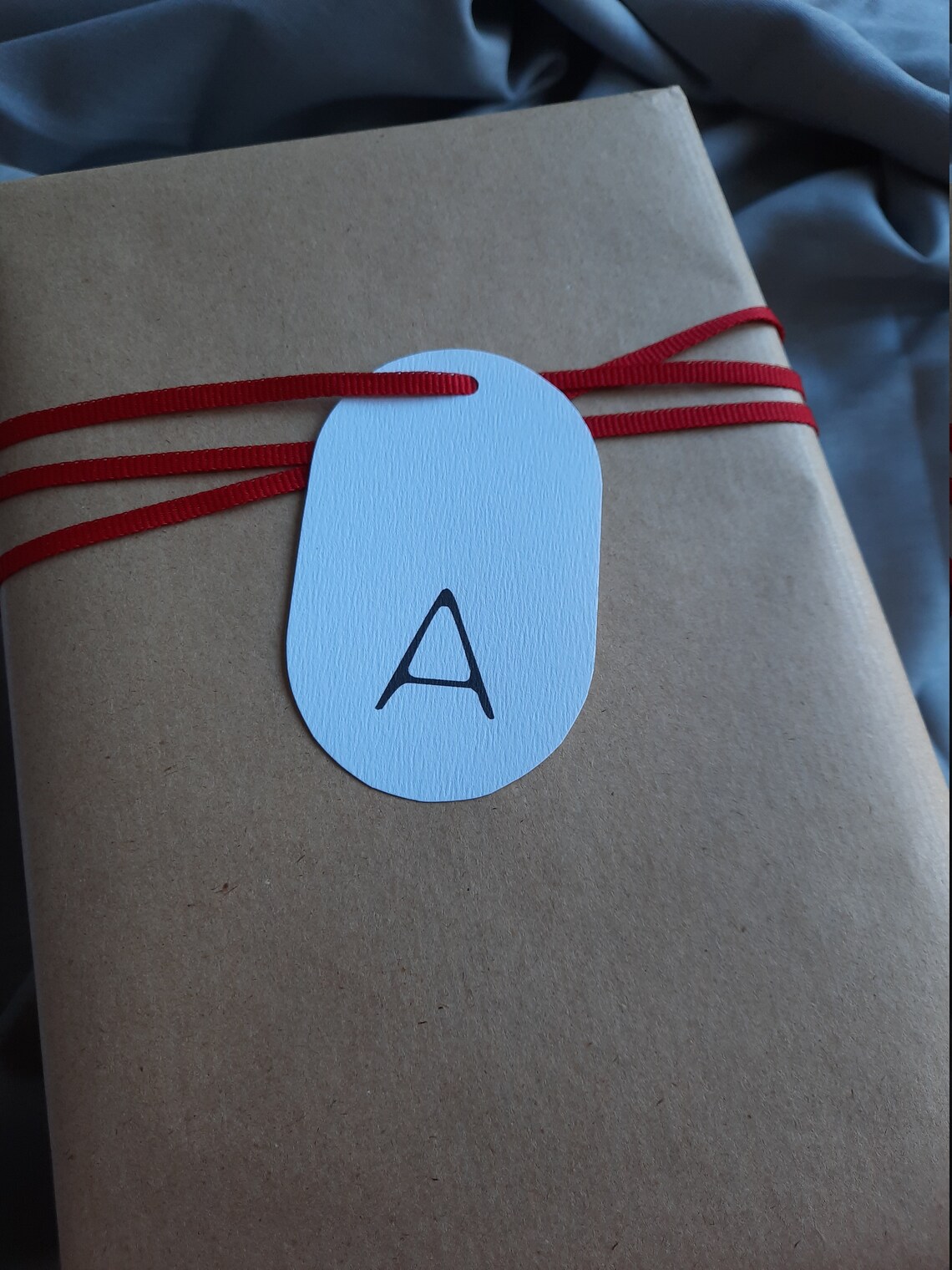 Alphabet Gift Tags Initial Gift Tags Set of Printable Etsy