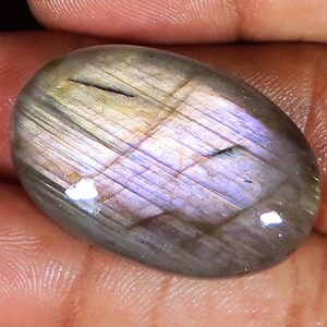 100% Natural Purple Labradorite Cabochon Gemstone , Labradorite Loose Gemstone , Spectrolite Labradorite Gemstone for jewelry making (PR11)