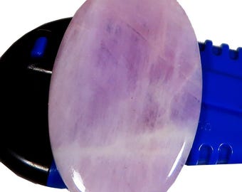 100% Natural Pink Kunzite Cabochon Gemstone | Pink Kunzite Loose Cabochon | Pink Kunzite Stone For Making Jewelry Crystal Gemstone (PR12)