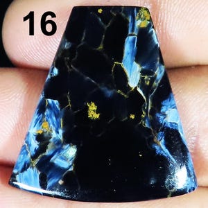 100% Natural Pietersite Cabochon Gemstone | Chatoyant Pietersite Healing Loose Gemstone | Pietersite Handmade Loose Gemstone Jewelry (PR41)