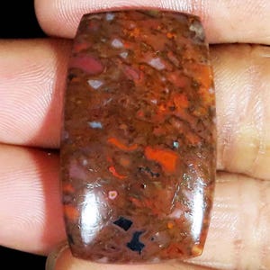 43.60 Cts Natural Dinosaur Bone Cabochon Gemstone, Top Quality Dinosaur , Fossil Dinosaur bone Gemstone For Making Jewelry 22x37x5 mm
