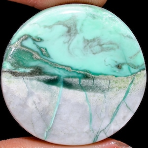 Natural Green Variscite Loose Gemstone - Variscite Cabochons Top Quality Variscite Healing Gemstone for jewelry Making gift for her / him