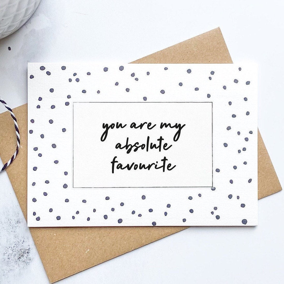 Personalised Greeting Card Add your own message Multi Etsy