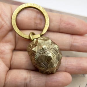 Tortoise Shell Keychain - Etsy