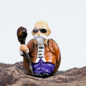 "Perle aus Paracord ""Master Roshi in Anime"" Drangon Ball Cartoons Messer Perle-Schlüsselband Perle-EDC Perle-benutzerdefinierte Perle-Geschenk für Männer-Geschenk für Männer-Geschenk für Männer-Geschenk