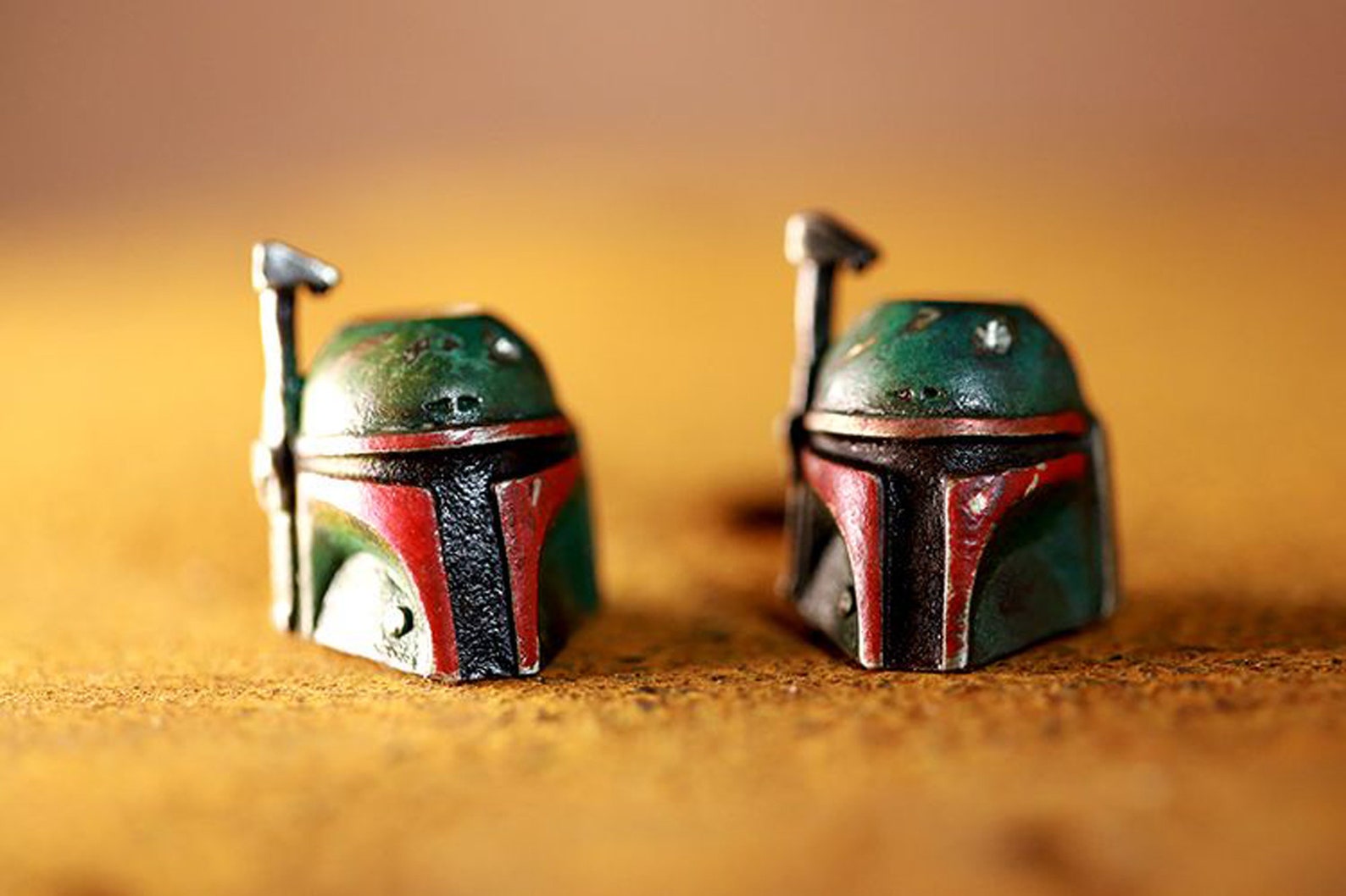 Paracord bead Boba Fett Mandalorian Helmet Bounty Hunter