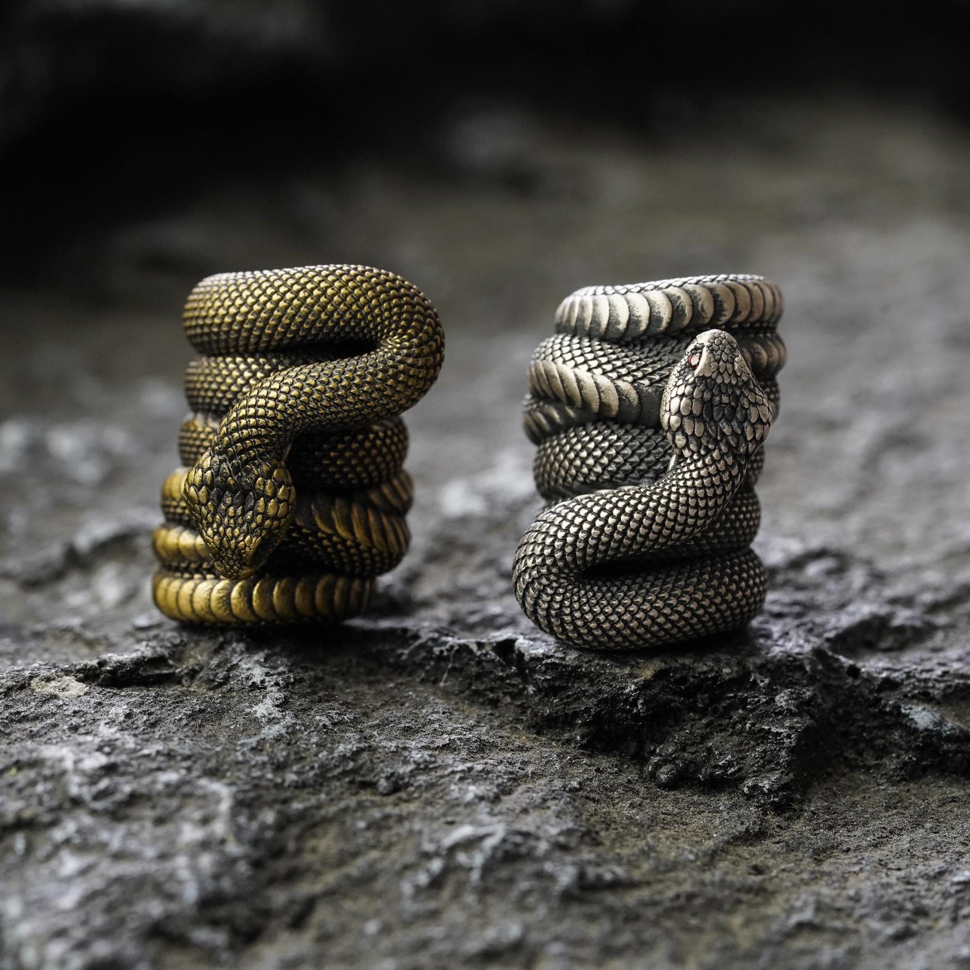 Paracord Bead Rattlesnake Handmade Snake Knife Bead-lanyard Bead