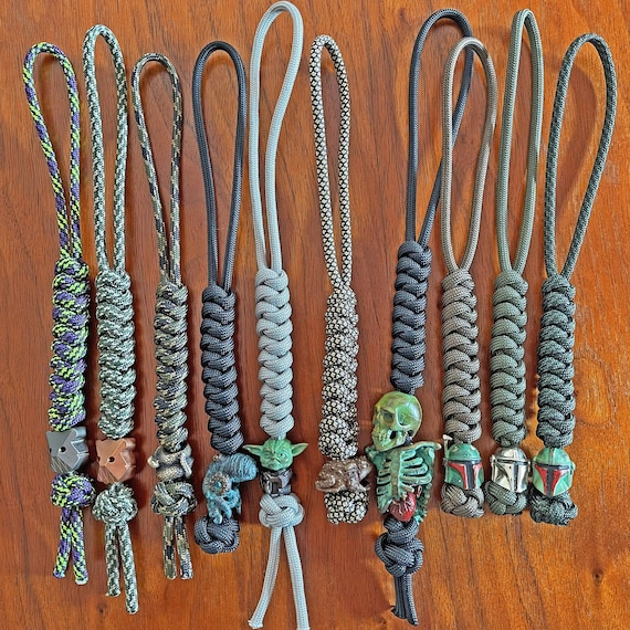 550bl Paracord Lanyard handmade knife lanyard-Lanyard only (no bead)