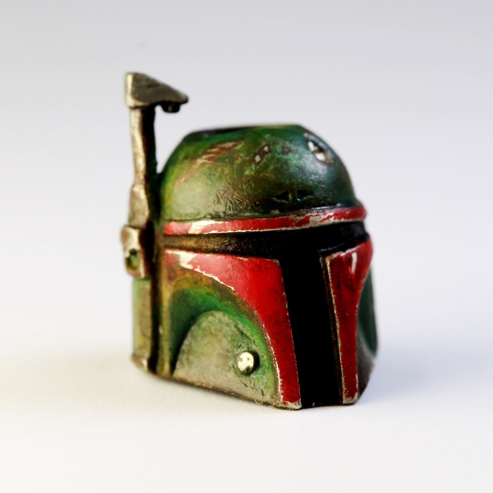 Paracord bead Boba Fett Mandalorian Helmet Bounty Hunter