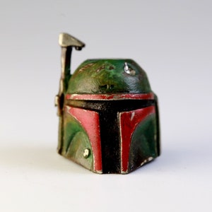 Paracord bead &quot;Boba Fett Mandalorian Helmet Bounty Hunter star war&quot; knife bead-lanyard bead-EDC bead-custom bead-gift for men-bracelet bead