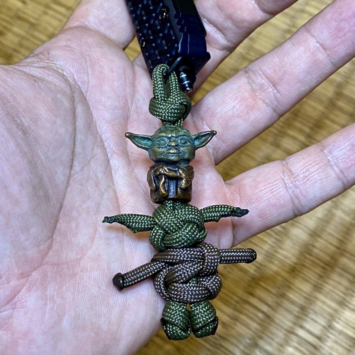 Paracord Bead master Yoda Mandalorian Star War Etsy