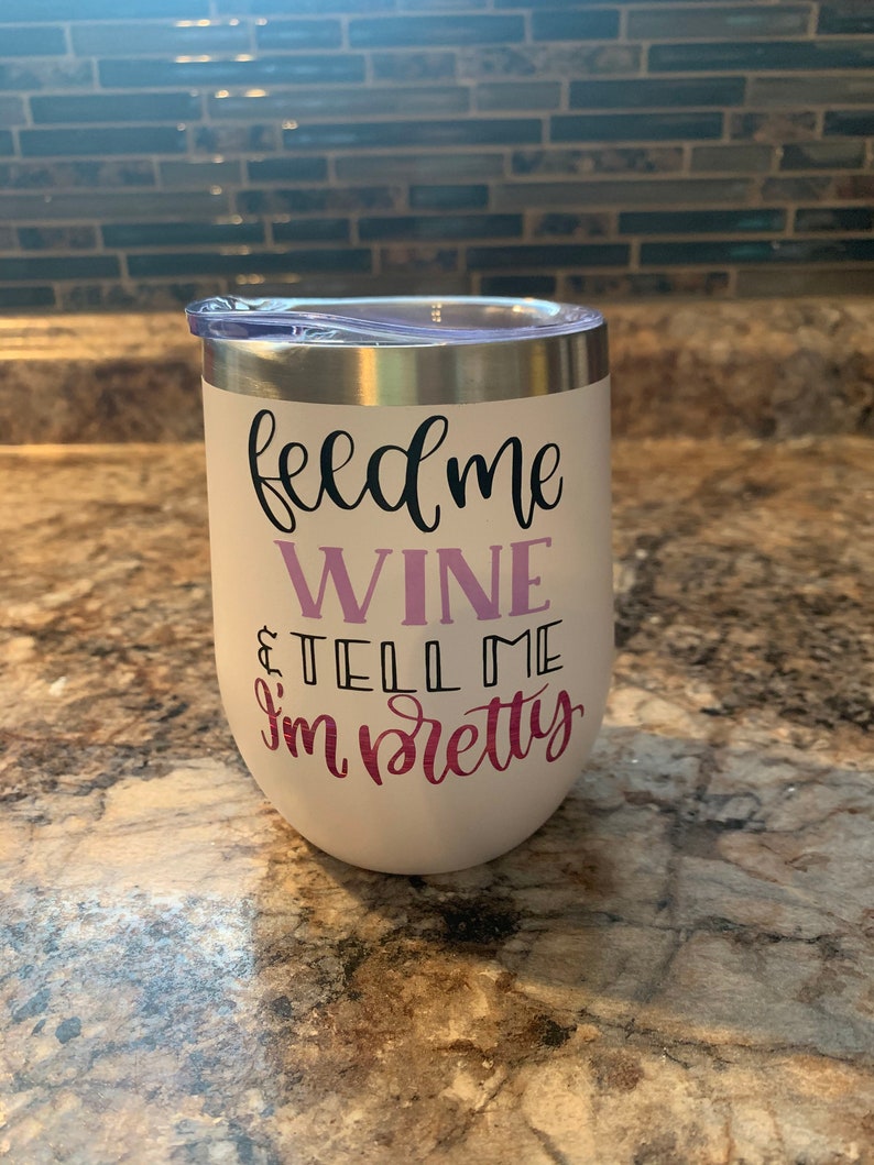 12 oz Wine Tumbler