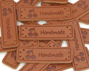 1,5 x 5,5 cm Farben & Motive 5 Etiketten Handmade Label versch 1,5 x 5,5 cm Farben & Motive 5 Etiketten Handmade Label versch
