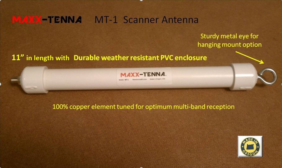 Scanner Antenna MAXXTENNA Air Police Fire EMS Marine Etsy