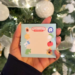 Animal Crosing Shopping List - Sticky Notes