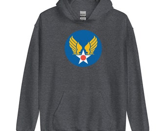 US Army Air Corps Hoodie: Vintage Military Aviation Apparel