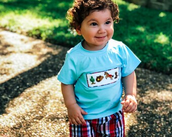 little boy smocked outfits