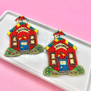 Beaded Dangle Drop Earrings Pencil Perler Bead Earrings | Teacher Perler Bead Earrings | Pencil Earrings | Fun Teacher Earrings Teacher Pencil Earrings Beaded Dangle Drop Earrings Pencil Perler Bead Earrings | Teacher Perler Bead Earrings | Pencil Earrings | Fun Teacher Earrings Teacher Pencil Earrings