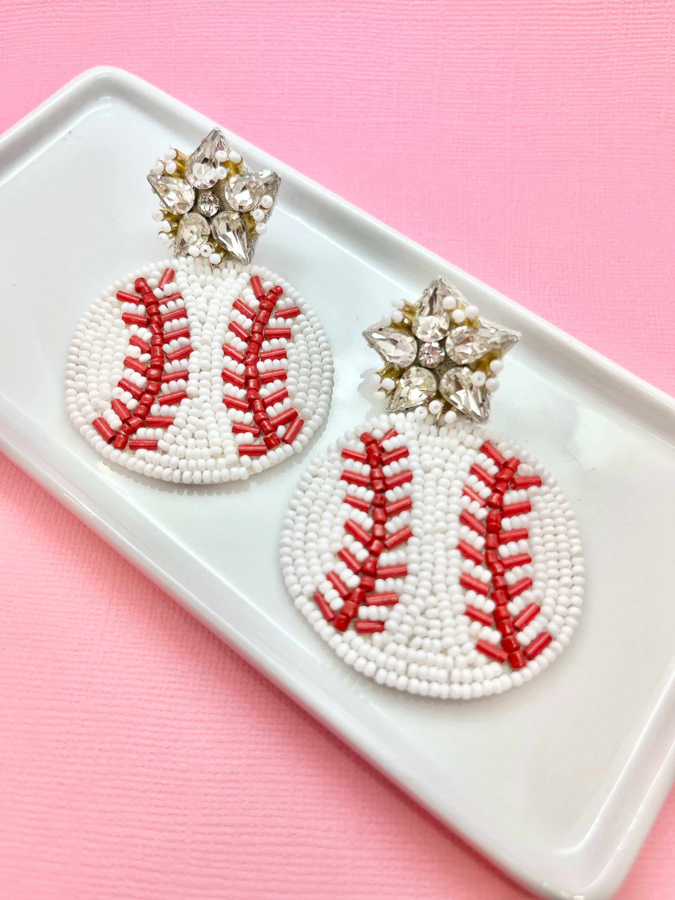 Baseball earrings wholesale deals