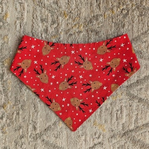 Dog Bandana Christmas SNAP ON