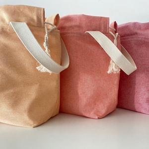 Strickprojekttasche Größe M - Einfacher Trageriemen