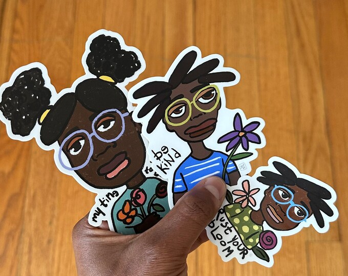 Bloom Sticker Pack 1 - Etsy