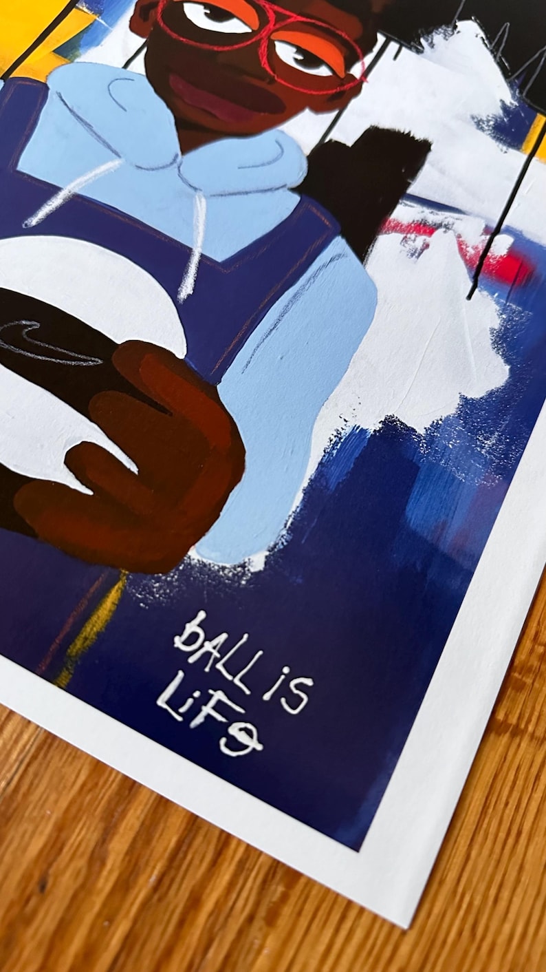 Ball is Life Print - Etsy