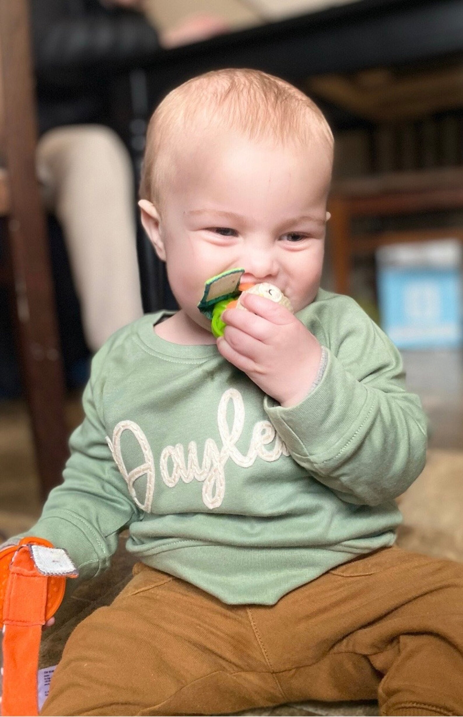 KID'S NAME SWEATER Custom Hand Embroidered Felt Name Etsy Canada