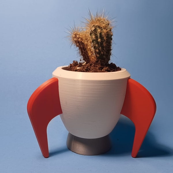 Rocket Plant Pot