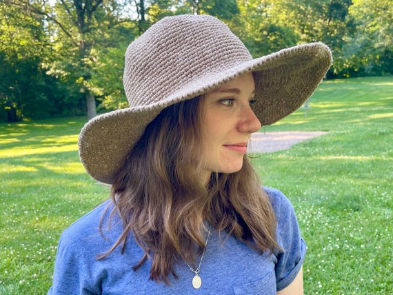 Large Wide Brim Fedora Sun Hat 